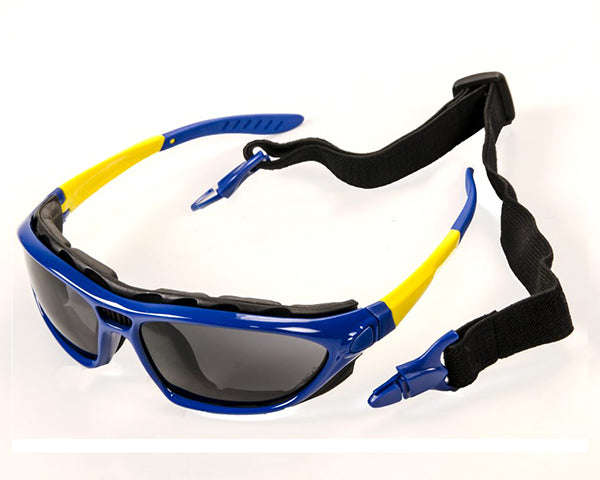 Skudo Safety Glasses Spoggle + Elastic Band Clear
