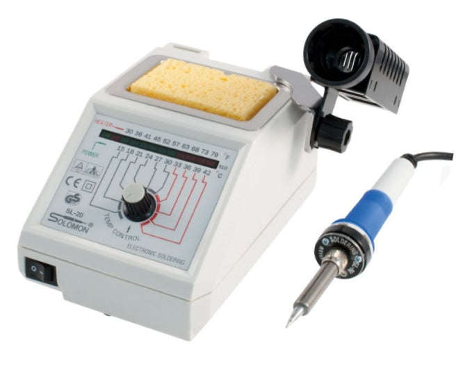 Soldering Iron Station Adjustable Temp. 48 W Sl 20 220 Vac