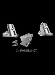Schletter Pro Ibr Roof 2 Panels Rail Less In Landscape Mounting Kit