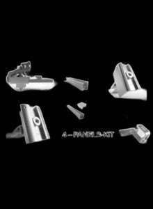 Schletter Pro Tile Roof 4 Panels Long Rail Mounting Kit