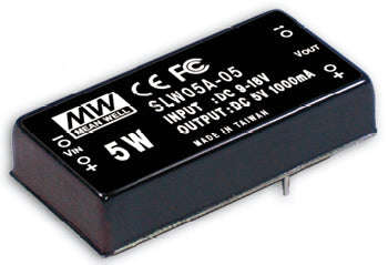 Dc Dc Converter Dip I=24 O=05 1 A 5 W Slw05 B 05