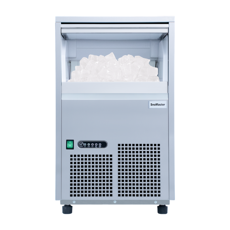 SnoMaster - 26Kg/24Hr Plumbed-In Gourmet Type Ice-Maker (SM-26S)