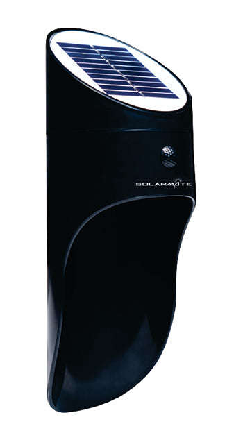 Solarmate Wall Light 3/30 Pir Blackxxx