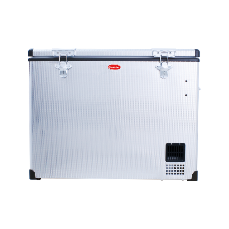 SnoMaster - 80L Single Compartment Portable Fridge/Freezer AC/DC - Stainless Steel (SMDZ-CL80)