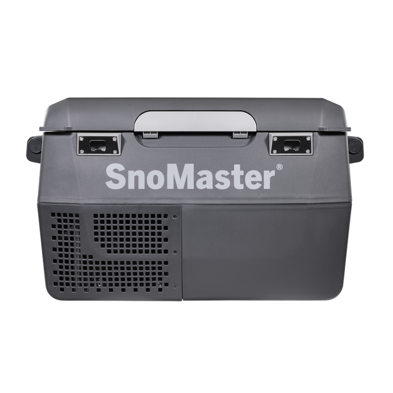 SnoMaster - 25.2L Plastic Portable Fridge/Freezer DC With 220V Power Adapter - Grey