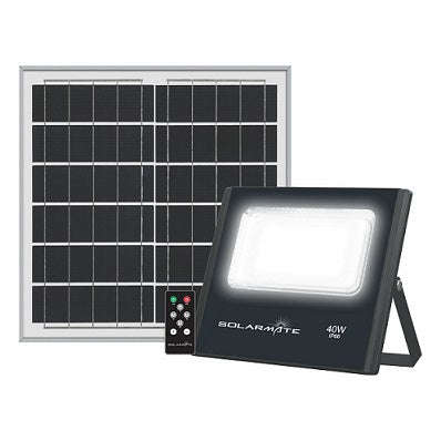 Solarmate Floodlight 40 W+Panel
