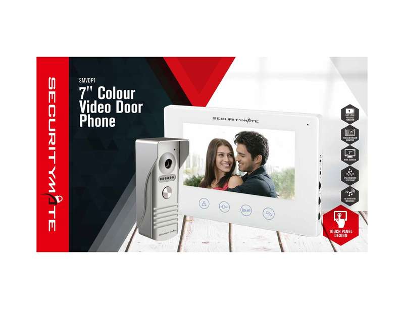 Securitymate Door Phone Video 7`` Color