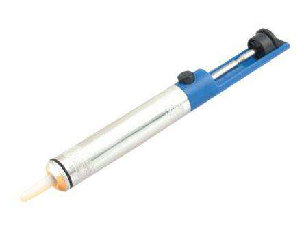 Desoldering Pump Silver/Blue Sn7300