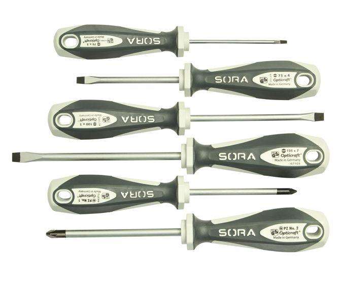 Screwdriv Set 6 Pcs 4 Ft 2 Ph Sor88104