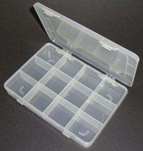 Abs Enclosure Clear 12 Compartment 200x140x40mm Sp77973