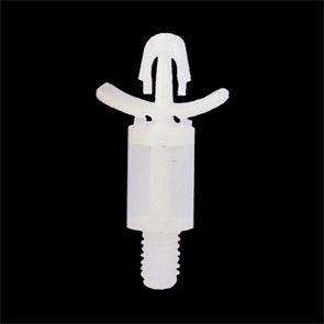 9mm Nylon Pcb Spacer Push On M4 Scrw 8.4mm 5370/6/05