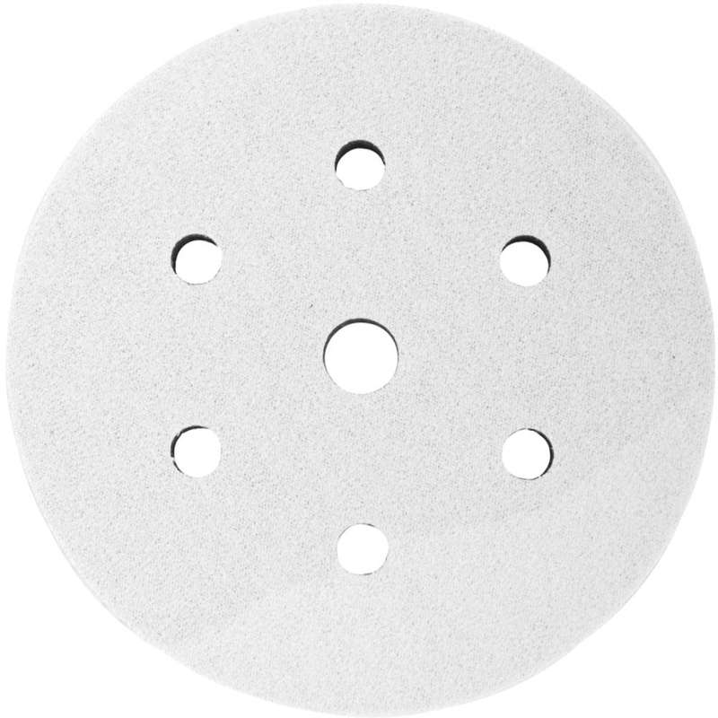 Interface Cushion Pad 150 Mm Hook And Loop 6 Holes