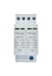 Projoy Surge Protection Device Three Phase Ac 440 V 20 Ka Type 1+2