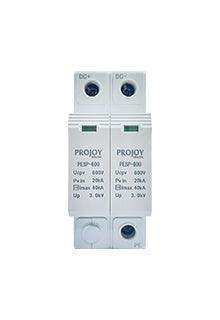 Projoy Electric Surge Protection Device DC 600Vdc 40KA Type 1+2