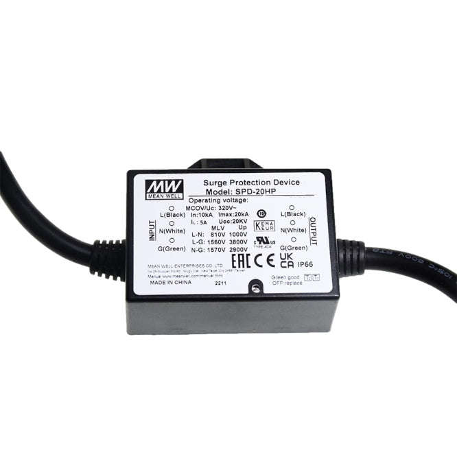 Surge Protection Device For 120 277 Vac 5 A Spd 20 Hp 277 S