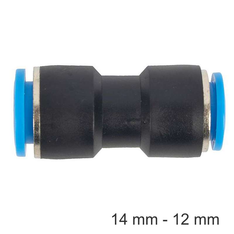 Pu Hose Fitting Reducer 14 Mm 12 Mm