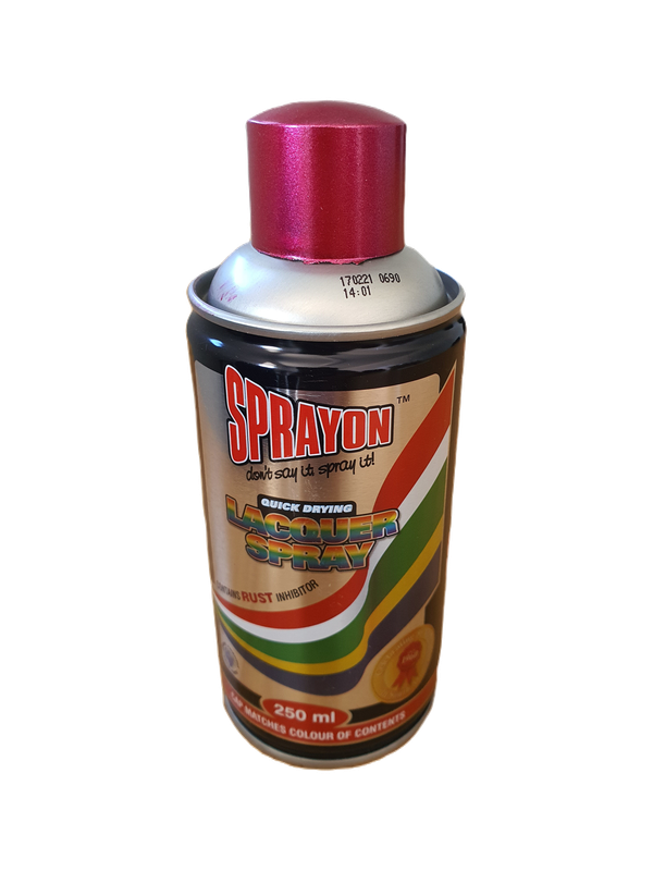 Sprayon Paint Red Metallic 250 Ml