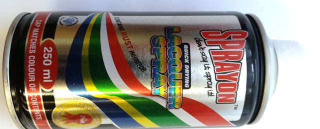 Sprayon Paint White Gloss 250 Ml