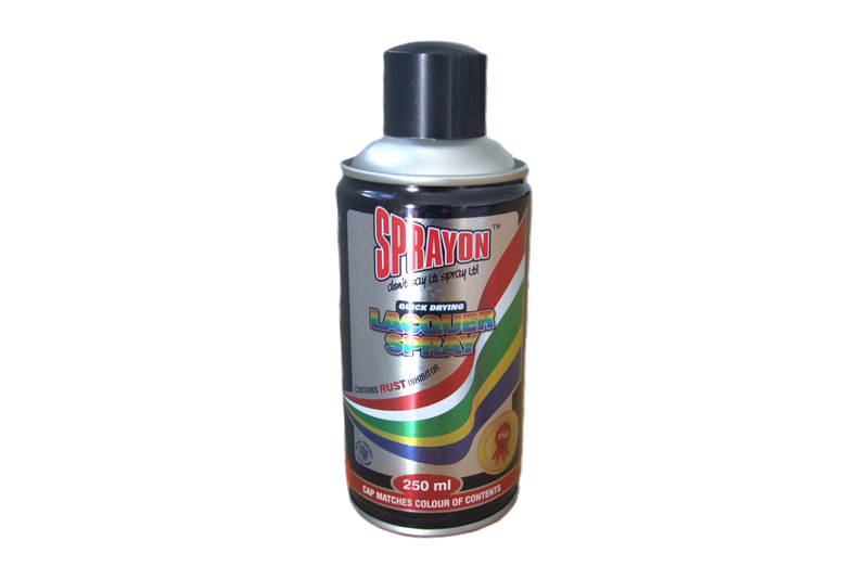 Sprayon Paint Black Gloss 250 Ml