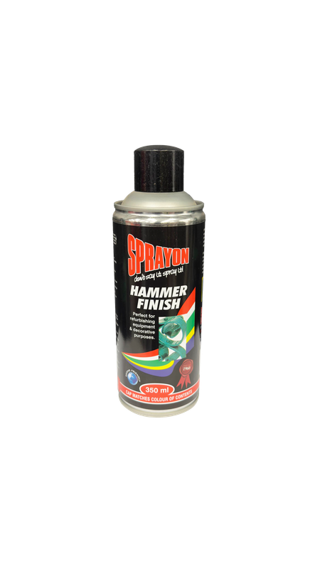 Sprayon Paint Black Hammer Finish 350 Ml