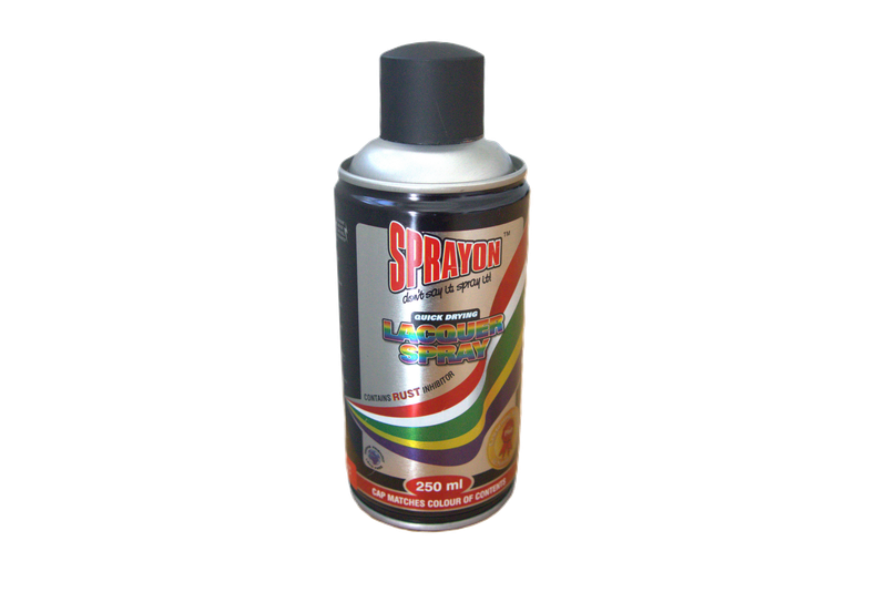 Sprayon Paint Black Matt 250 Ml