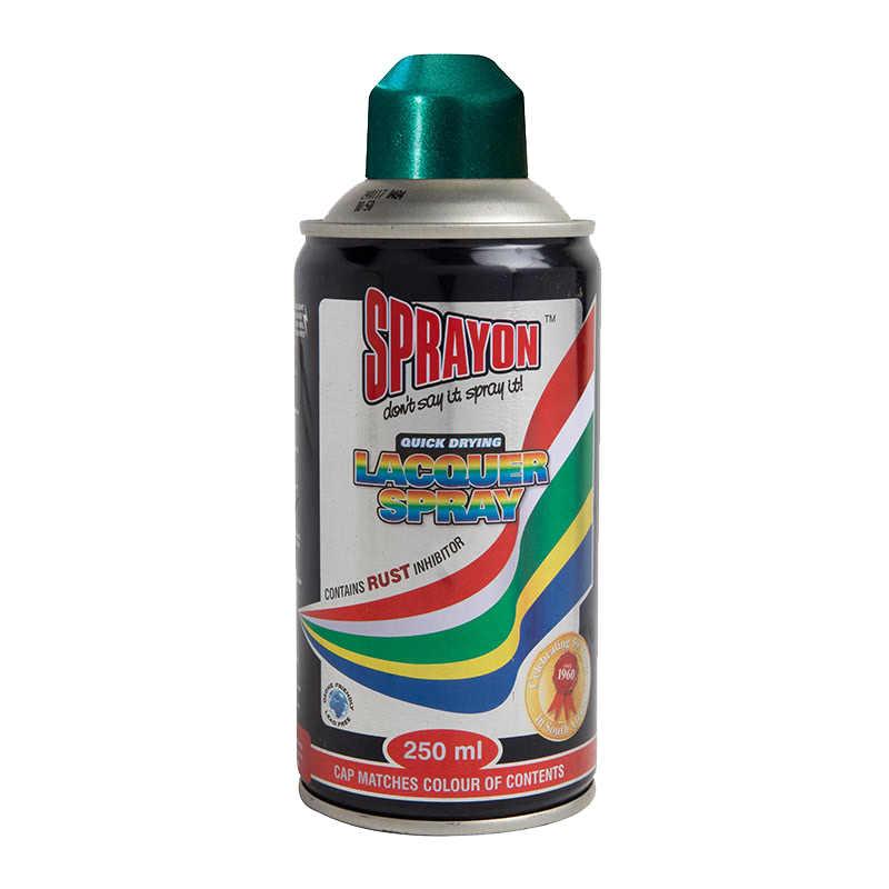 Sprayon Paint Green Metallic 250 Ml