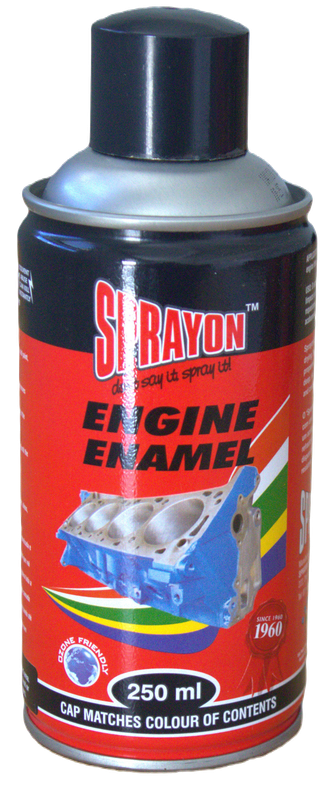 Sprayon Paint Engine Enamel Grey Machnry