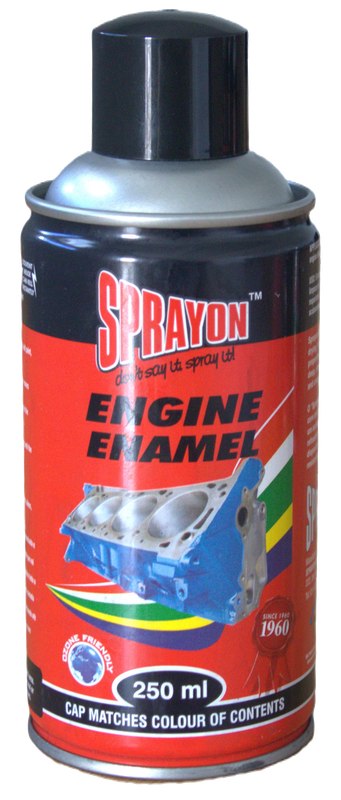 Sprayon Paint Engine Enamel Gloss Black
