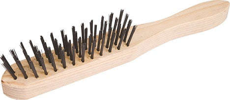 Brush Mts Wire Brazing 5 Row W/Handle