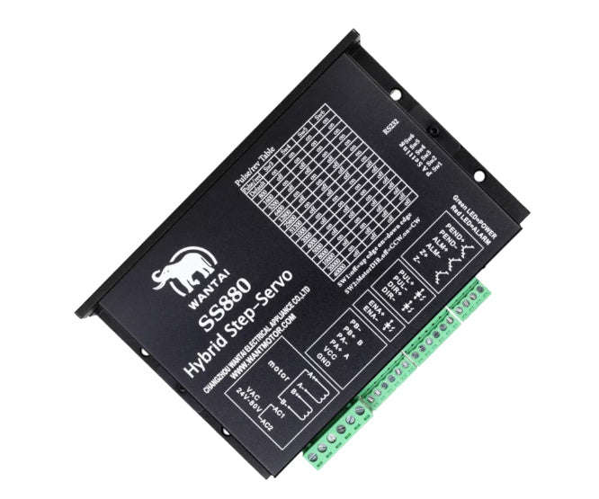 Hybrid Step Servo Driver 24 80 Vac 30 100 Vdc 8.2 A Ss880