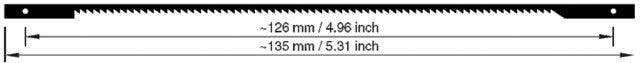 Scroll Saw Bl.18.5 Tpi W/Pins 6/Pack