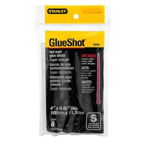 Glue Sticks Stanley 12 Mm 6 Pack 1 Gs1 Xxx