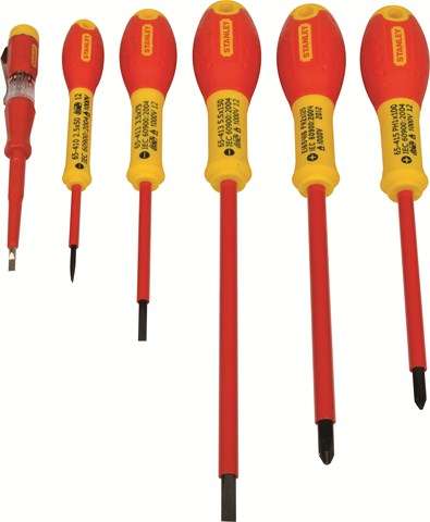 Screwdriver Set Stanley Vde P/6 65441