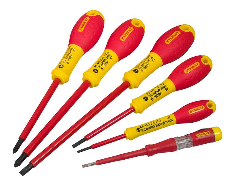Screwdriver Set Stanley Vde P/6 65441