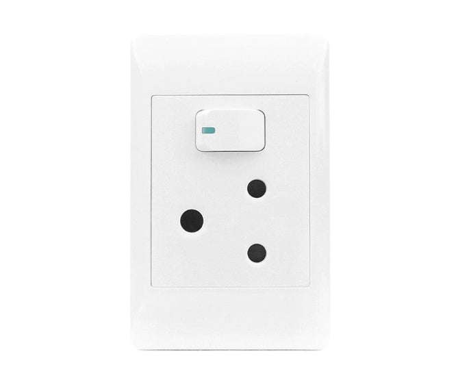 Wall Mains Socket 1x16 A 2x4 Sti 1070