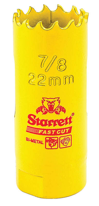 Holesaw Starrett Fast Cut 22 Mm Fch0078