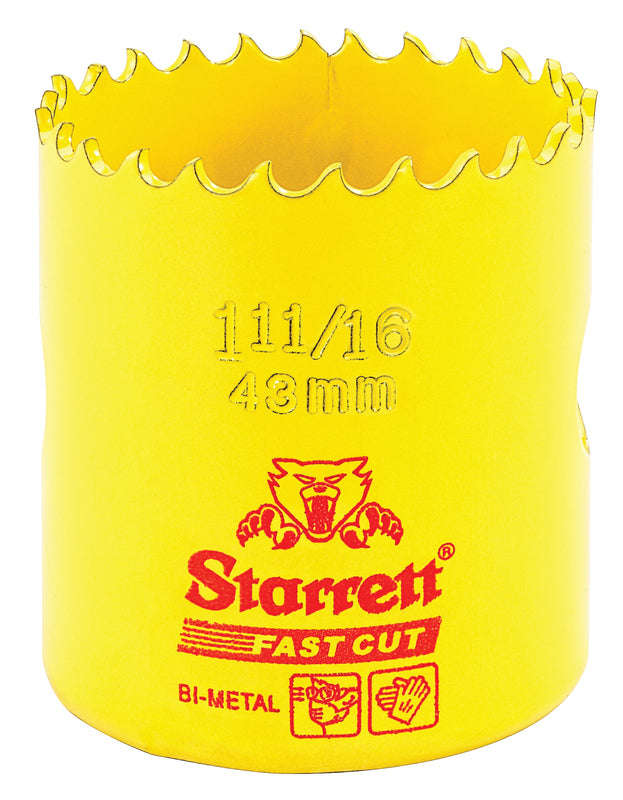 Holesaw Starrett Fast Cut 43 Mm Fch1116