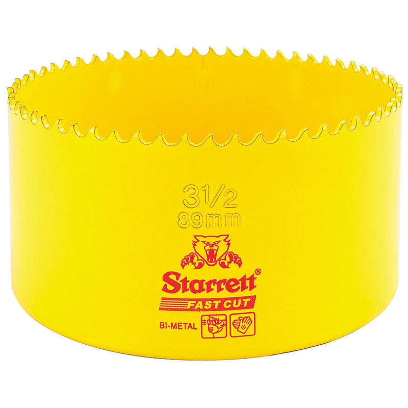 Holesaw Starrett Fast Cut 89 Mm Fch0312
