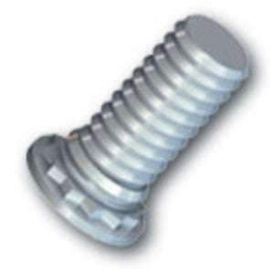 Clinch Stud M2.5x10 Zinc Plate Clinch Stud M2.5 X10