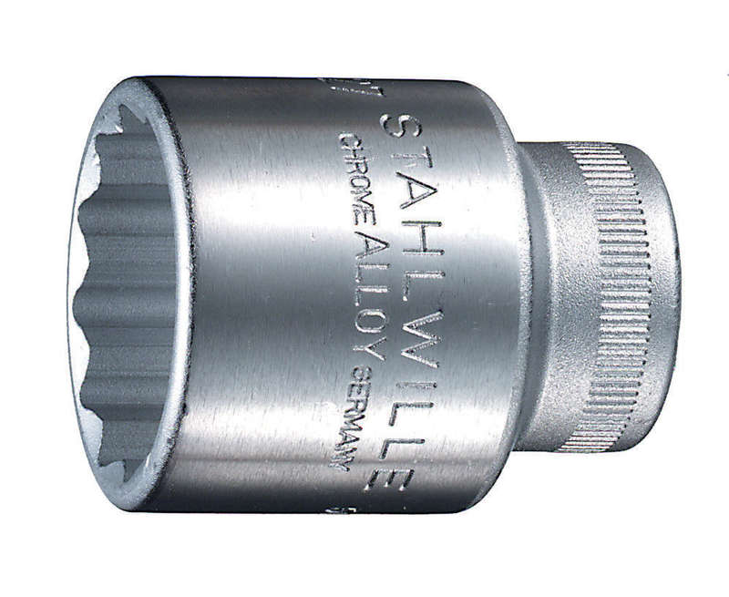 S/Wille Socket Bihex 1/2 Dr 50 A 19/32``