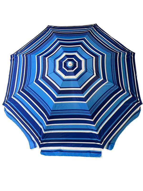 Seagull Beach Umbrella 225 Cm Tilt Uv50Silver Coated
