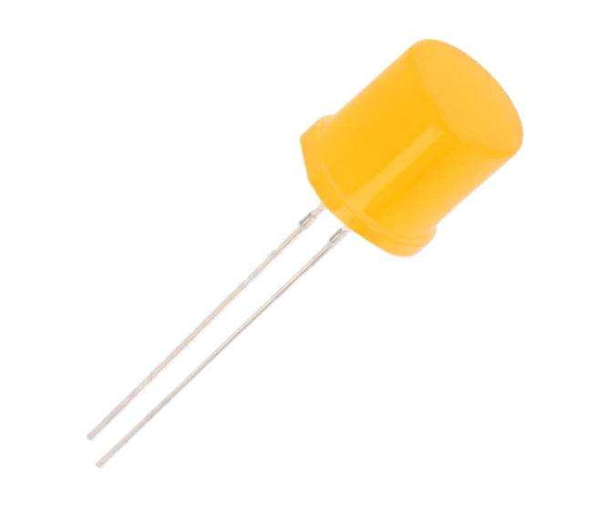 Flat Round Difused Yellow 5mm Led 3mcd Suy15 D