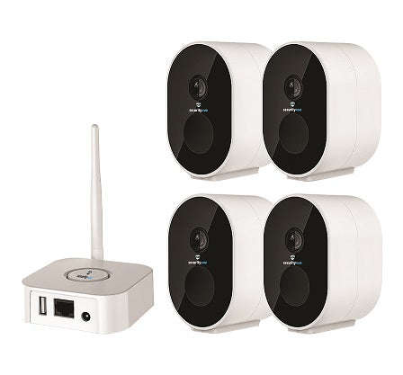 Securityvue Home Camerax4 W/Less