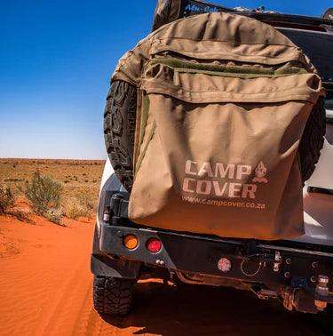 Camp Cover Wheel Bin Safari Extra Large Khaki