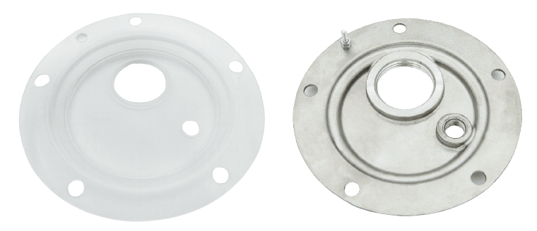 Geyserwise 5 Hole Kwikot Geyser Flange and Gasket  Stainless Steel