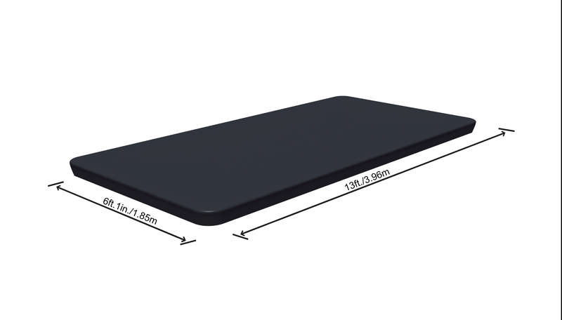 Pvc Pool Cover 4.04m X 2.01m/4.12m X 2.01m