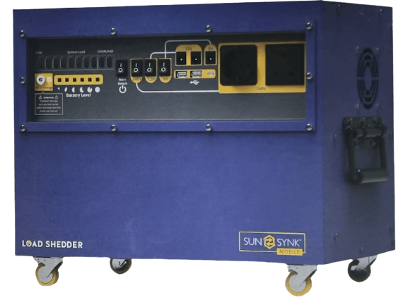 Sunsynk Loadshedder Trolley Power Station 1Kw Output with 1.7Kwh LifePo4 Battery