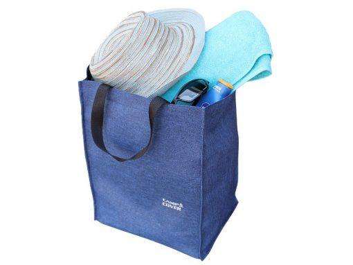Camp Cover Shopper All-Purpose Bag Cotton Navy
