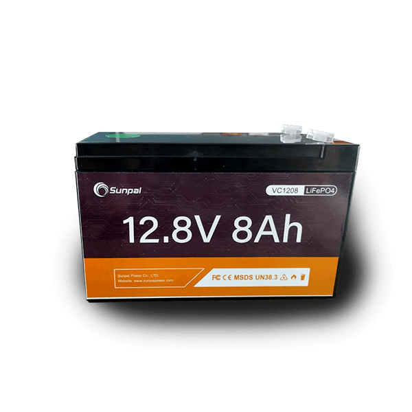 Sunpal LiFePO4 Battery 12V 8Ah