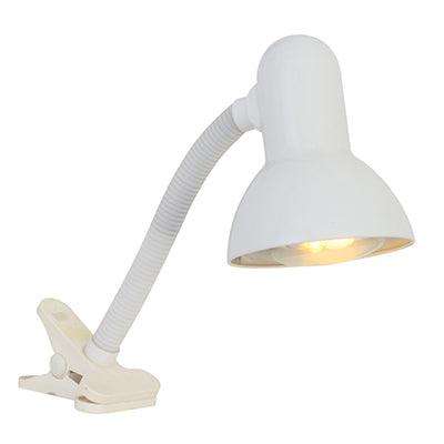 Student Desk Clamp 120mm White